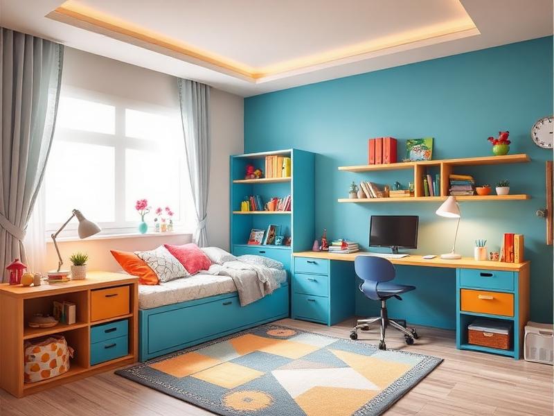 Aménager une chambre d'enfant fonctionnelle en Tunisie - Aménagement décoration Tunisie - Guide conseils meubles et aménagement intérieur