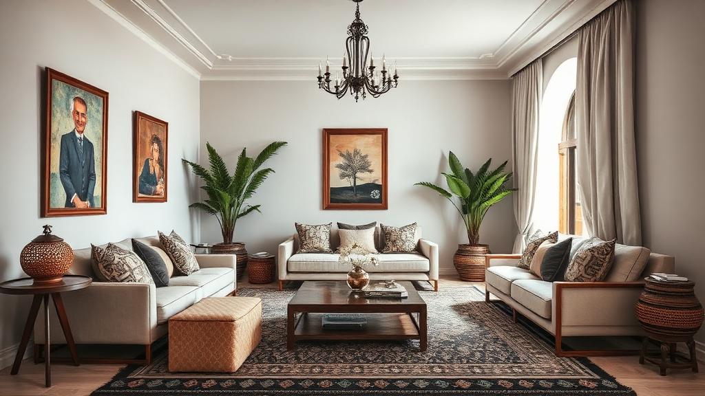 Décoration tunisienne moderne : allier tradition et contemporain - Tendances décoration Tunisie - Guide conseils meubles et aménagement intérieur