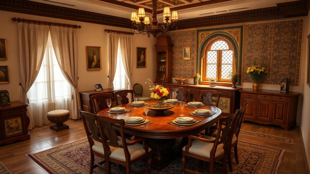 L'art de recevoir : aménager sa salle à manger tunisienne - Aménagement décoration Tunisie - Guide conseils meubles et aménagement intérieur