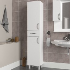 Dulap Organizator pentru Baie/Bucatarie UnicUtil, 35 x 32 x 179 cm, Blanc