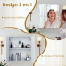 Armoire de toilette Cropp – Design moderne et pratique (74 x 55 x 17 cm)