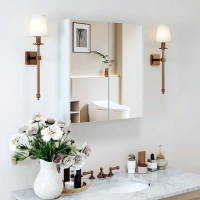 Armoire de toilette Cropp – Design moderne et pratique (74 x 55 x 17 cm)