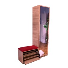 Banc À Chaussures + Colonne De Rangement Multi-Usage Direct Usine